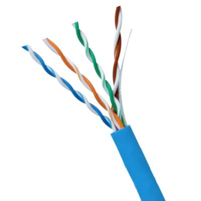 China 23AWG UTP CAT6A Cable Bare Solid Copper LSZH CPR B2ca 1000FT 10Gbps Network Cable for sale