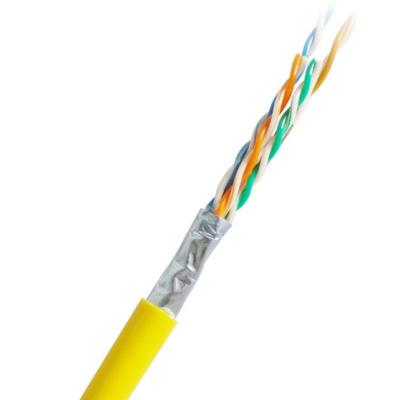 China Data Transfer SFTP CAT6 Cable with LSZH Jacket Material and 250MHz Maximum Frequency for sale