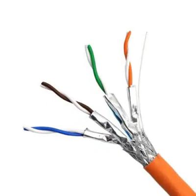 China Wholesale Bulk CAT6A SFTP 23AWG CPR Dca-S2/D2/A1 10Gbps  Industrial Grade Network Cable for sale