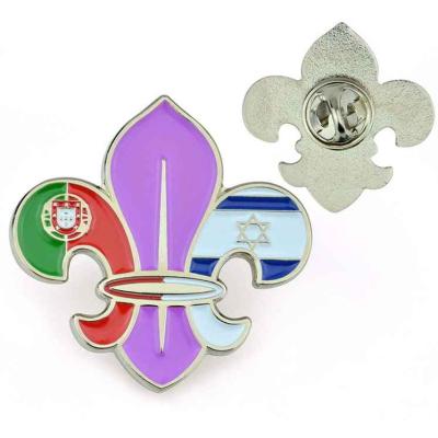 China Europe factory first class quality custom pin cute pin badge hard enamel lapel pin for sale