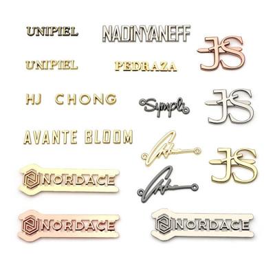 China China Custom Metal Bag Hardware Supplier Custom Metal Bag Logo Metal Label Pin Metal Nameplate For Bag for sale