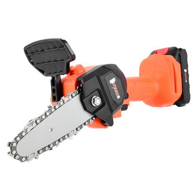 China Mini Electric Saw Chainsaw Anti-Skid 24V For Woodworking Garden Tools With Batterys Chainsaws Wood Cutters for sale