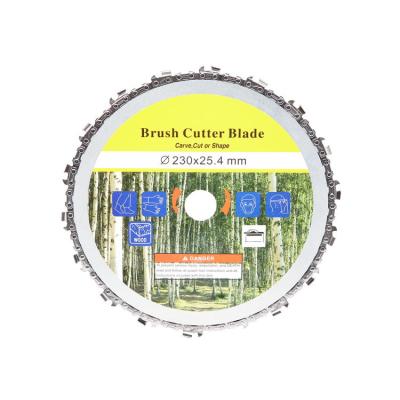 China 65Mn Carbon Steel Weed Eater Lawn Mower Anti-Skid Brush Trimmer Cutter Blade For Grass Brush Cutting for sale