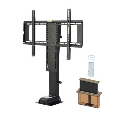 China Hot Sale TV Bracket Electric Lift Remote Control Smart Electric Side Mounted Vertical Installation TV Lift for sale