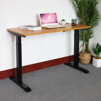 China (Height)Adjustable High Quality Ergonomic Modern Computer Desk Table Sit Simple Electric Height Adjustable Stand Desk Motor Desk for sale