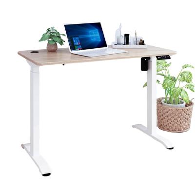 China Adjustable (Height) Down Extendable Standing Adjustable Electric Computer Sit Stand Motorized Sit Stand Desk Modern Office Furniture for sale