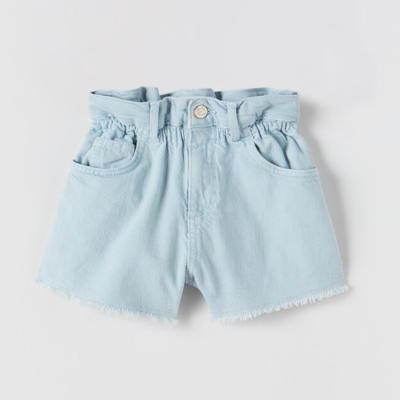 China Breathable Baby Shorts Casual Korean Denim Shorts Summer Toddler Girls Pants Elastic Waist Baby Kid Shorts for sale