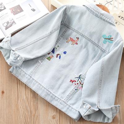 China Wholesale New Trend Children's Denim Coat Kids Breathable Teenage Fashion Denim Jacket for sale