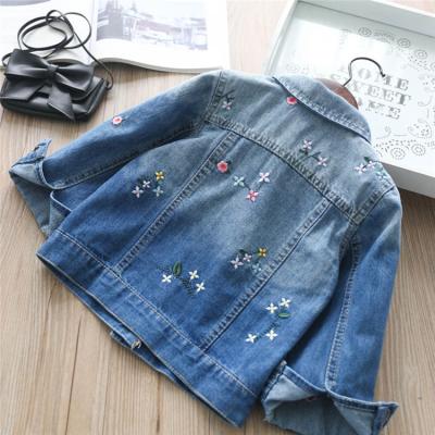 China Breathable Comfortable Outerwear Cartoon Outfits Kids Jacket Kids Denim Jacket for sale