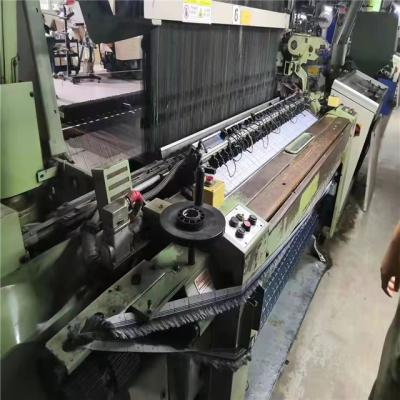 China Stock weaving label 6100 used weaving label machine with 160cm width and European used jacquard head for sale