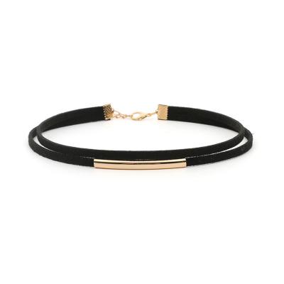 China Other Drop Shipping Adjustable Black Choker Necklace Collar Necklaces for Women and Girls NK134 for sale