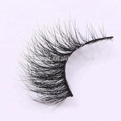 China Long Natural Private Label Custom Eyelash Packaging 3D Real Mink Magnetic Eyelashes for sale