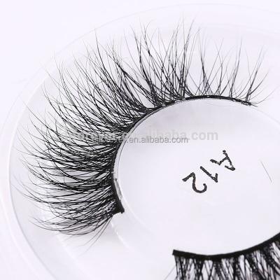 China Tapered Private Label Boxes Designs Mink Hair Eyelashes Natural 3D Mink Lashes for sale