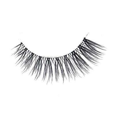 China Soft Japan And South Korea Best Selling 3 Pair / Lot Of Clear Strip False Eyelashes for sale