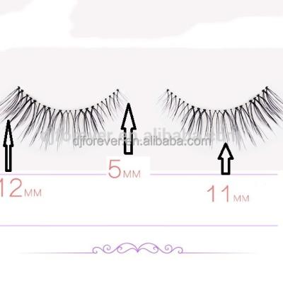 China JAPAN Soft Import Silk Comfortable Eye Lashes High Temperature Silk False Eyelashes for sale