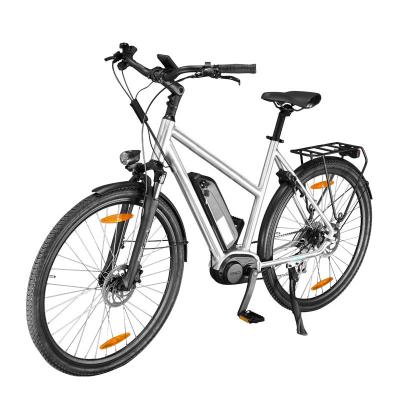 China Factory Electric Bike City Electric Bicycle Standard Electric Bike 700C Mid Drive For Women for sale