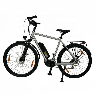 China OEM Aluminum Alloy 26 Inch Cykel High Speed ​​E Bike Ervebo City Road Electric Bike Bicicleta Electrica Mid Drive for sale