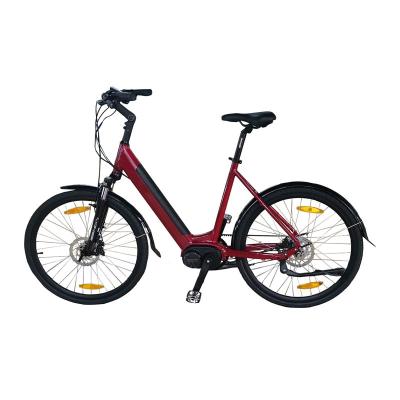 China Standard High Quality Motor Electric Bike Mid Drive Low E Bike Step For Women for sale