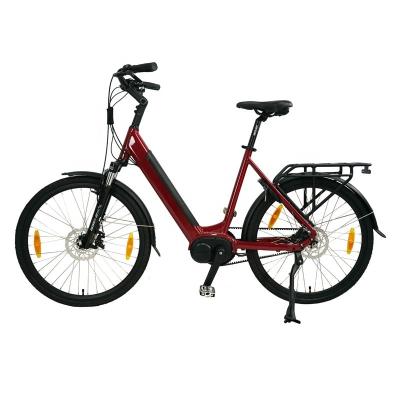 China MTB Electric Bicycle, 2 Seat E Bike Bici European Mid Drive City Road Aluminum Alloy OEM Warehouse Bicycle for sale