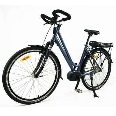 China Travel Standard Electric Bike Low Step , Hybrid Electric Bike Mid Drive For Travel for sale