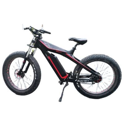 China Fat Tire DOMANCA EF750 Carbon Fiber Electric Bike 750w Bafang Fat Bike Electric Bicycle Fat eBike for sale