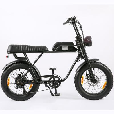 China Standard vintage Bicicleta Electrica 250W, fat tire electric bicycle wholesale for sale