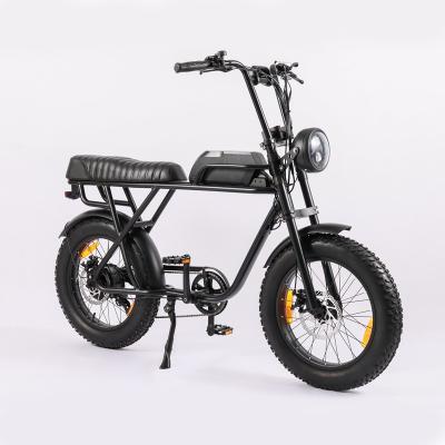 China 2022 New Retro Style Aluminum Alloy Ebike 48V 500W 750W High Speed ​​Electric Bicycle for sale