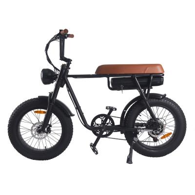 China Aluminum alloy tire eCruiser fat bike city electric bike for sale