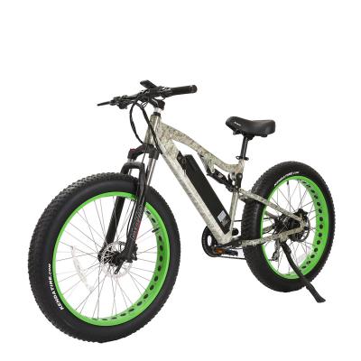 China Standard Super Electric Bike 26 Inch Electric Bicycle 48V 500W 750W 1000W Motor Aluminum Alloy Frame 7 Fat Speed for sale