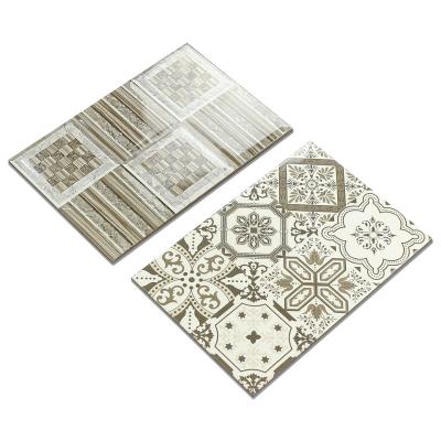 China Rustic Tiles Wholesale Price White Ceramic Wash Basin Bathroom Wall Tile 20x30 In Sri Lanka For Living Room And Villa for sale