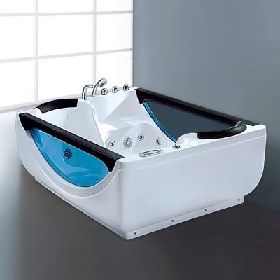 China Spa Massage Bathtub Whirlpool Acrylic Electronic Corner Bathtub For Bathroom And Outdoor Free Standing for sale