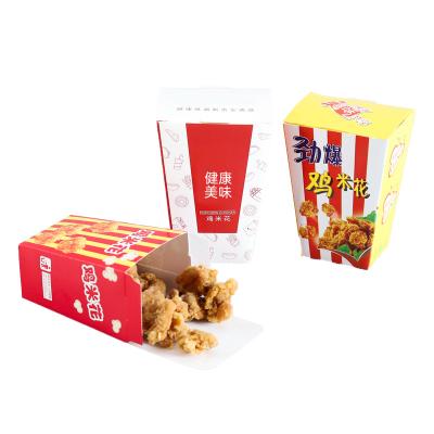 China Wholesale Hot Sale Disposable Quick Box Hamburger Pasta Noodles Amazon Leakproof Food Packaging Paper Take Out Box Fried Chicken Takeaway Box for sale