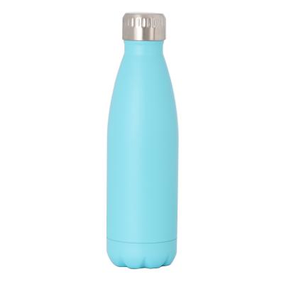 China 500ml/17Oz Sustainable Insulated Sports Water Bottle Wall Stainless Steel Double Insulated Water Bottle Keeps Drinks Cold And Hot for sale