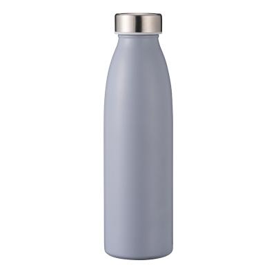 China Durable Sports Water Bottle Double Wall Solid Color Stainless Steel 750ml/25Oz Insulated Water Bottle Keeps Drinks Cold And Hot for sale