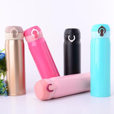 China Sustainable Sports Water Bottle - 16.9 oz Vacuum Insulated Stainless Steel Mug Metal Canteen Hot Cold Double Walled Single Thermo Flask for sale