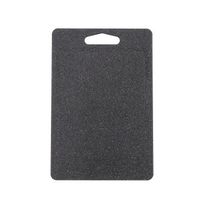 China Factory wholesale pp black marble chopper casual fruit chopper new plastic chopping board rectangle for sale