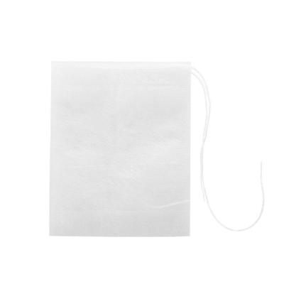 China Casual Disposable Empty Tea Filter Bags Drawstring Seal Filter Tea Bags For Loose Leaf Teal for sale