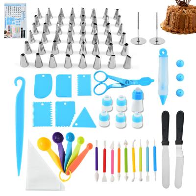 China Sustainable Cake Decorating Consumables Lots Set Of 78 , Baking Pastry Tool With Cake Knife for sale