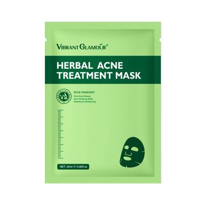 China Night Anti Acne Herbal Mask Deep Moisturize Oil Control Acne Removal Moisturizing Whitening Skin Care for sale