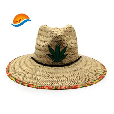 China High Quality Natural Cavity Straw Bucket Hat With String by Character Straw Hats Custom Straw Hats for sale