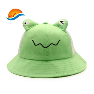 China Recycle 2021 New Design Sun Protection Kids Bucket Hat Baby Sun Hat Baby Sun Hat for sale