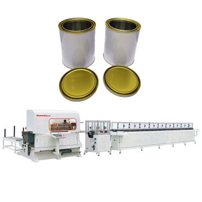 China OEM Automatic Tin Can Making Machine Paint Tin Can Welding Line for sale