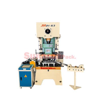 China Rectangular Can Lid Handle Punching Machine for sale