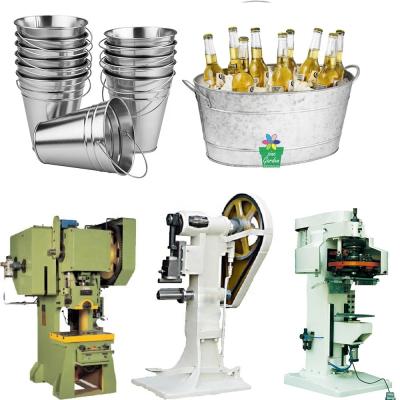 China Beer Bucket Tin Box Making Machine for sale