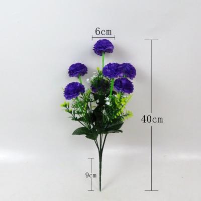 China Artificial Flowers Long Stem Hydrangea Artificial Flowers Home Decoration for sale