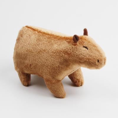 China Gift Brown Simulation Capybara Stuffed Animal Plush Toy Capybara for sale