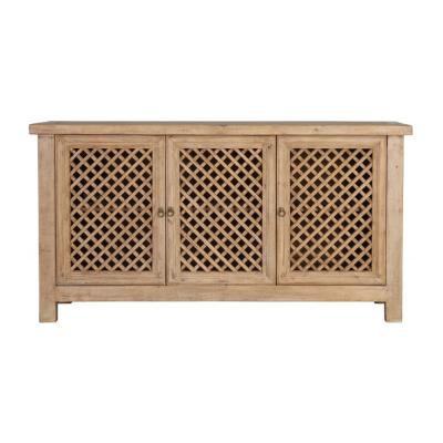 China (Others) Chinese Antique Reclaimed Natural Classic Furniture Adjustable Wooden Konsole Sideboard for sale