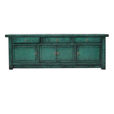 China Chinese antique finish and lacquer reproduction lacquered wholesale living room TV cabinet furniture for sale