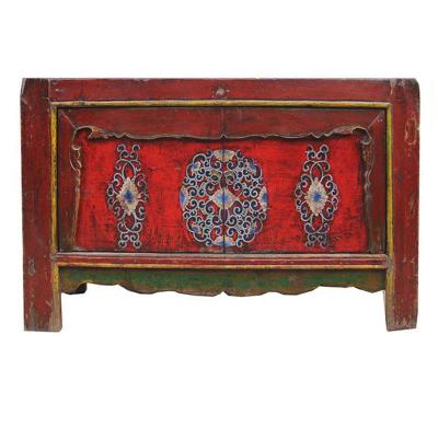 China China Wholesale Antique Style Adjustable Vintage (Others) Mongolian Distressed Hand Painted Furniture for sale