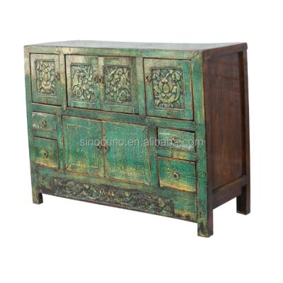 China Handmade Cheap Wholesale Furniture Porcelain Living Room Cabinet Lacquer Furniture for sale